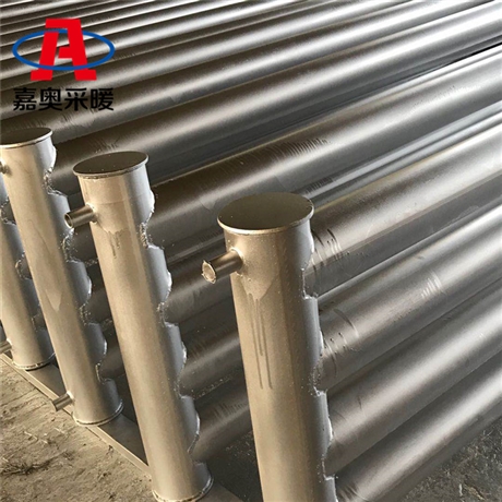 嘉奥 光排管散热器b型 光面管散热器立柱尺寸D89-3.5-3