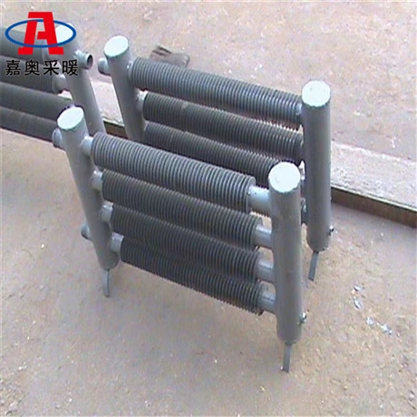 嘉奥 电厂用翅片管散热器 翅片式蒸汽暖气片