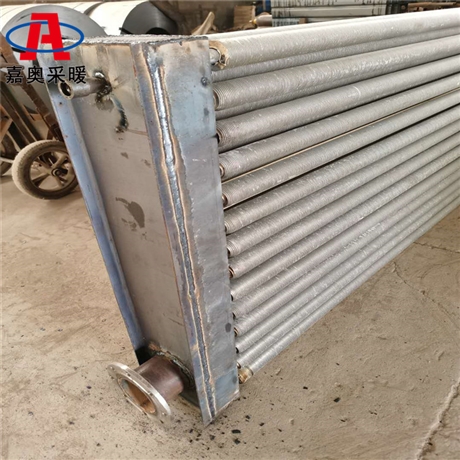 嘉奥 畜牧养殖翅片管暖气片 钢制弯管翅片管散热器