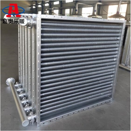 嘉奥 车间厂房用散热器 大棚翅片管暖气片