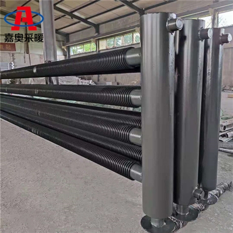 嘉奥 螺旋翅片散热器 农业科技园翅片管暖气片