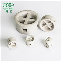 萍乡群星 陶瓷阶梯环填料 干燥吸收塔 陶瓷填料厂家