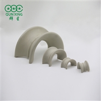 萍乡群星 50MM陶瓷矩鞍环填料 陶瓷化工塔填料