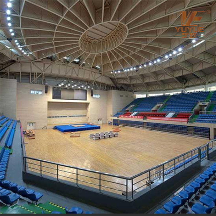 广州体育木地板 室内枫木篮球馆木地板厂家