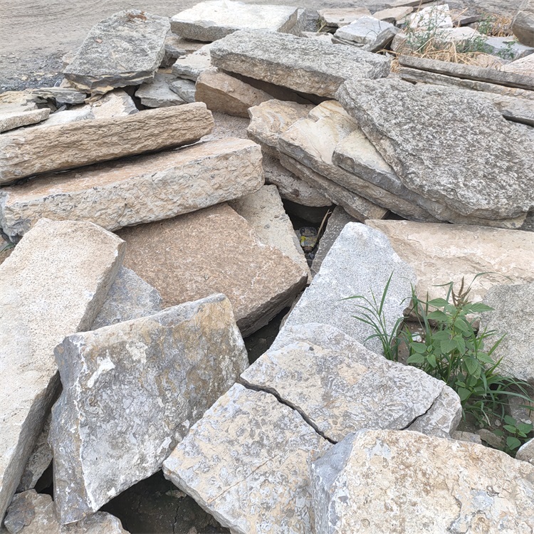 做旧老石板板材旧石板老石条花岗岩自然面仿古老石板