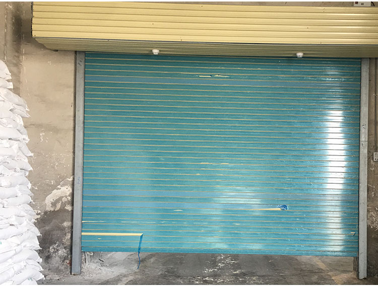 黄岐双层不锈钢防火卷闸门 南海区钢制防火卷闸门 厂房抗风卷闸门