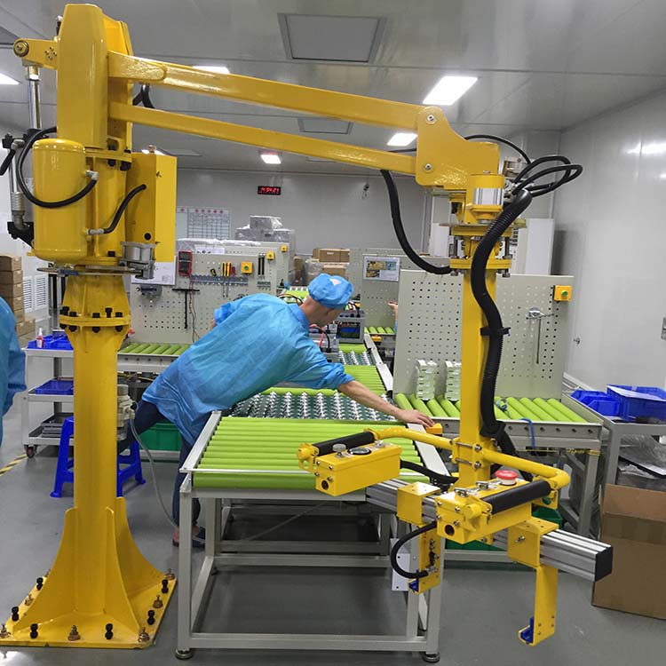 省力搬运机械臂机械手 电动玻璃搬运车 单轴横走式伺服机械手 远大