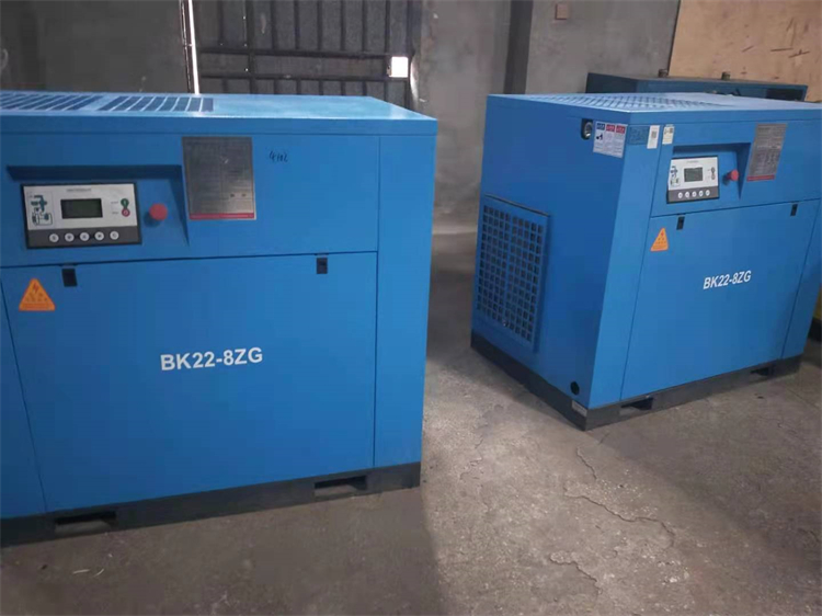 二手螺杆空压机二手大型工业空压机变频空气空压机