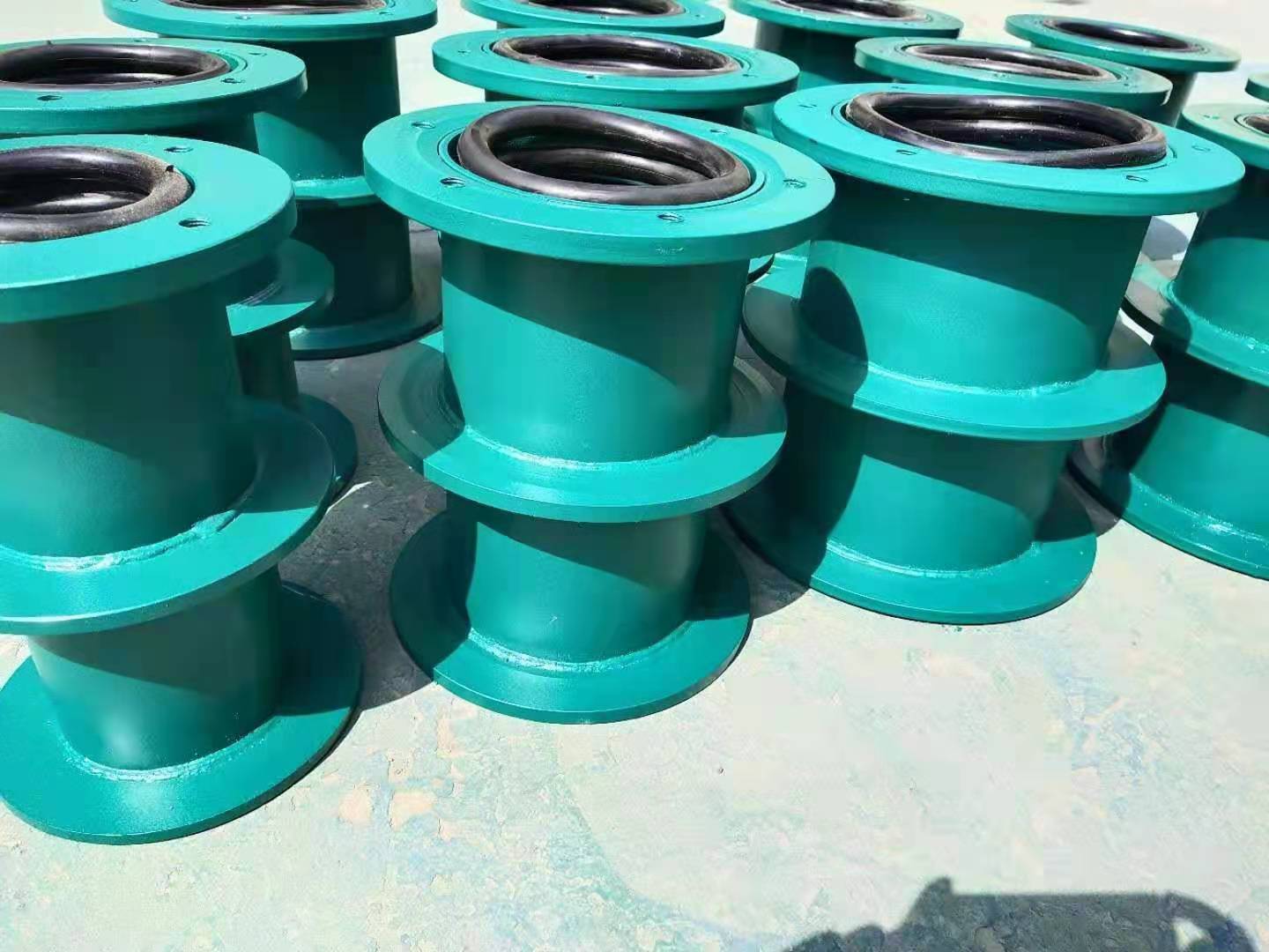 祎泽管道柔性套管02s404标准柔性防水套管 密封效果 防止液体漏出