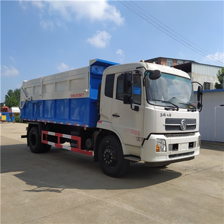 10方污泥自卸车10吨不超重污泥转运车10立方箱式污泥自卸车