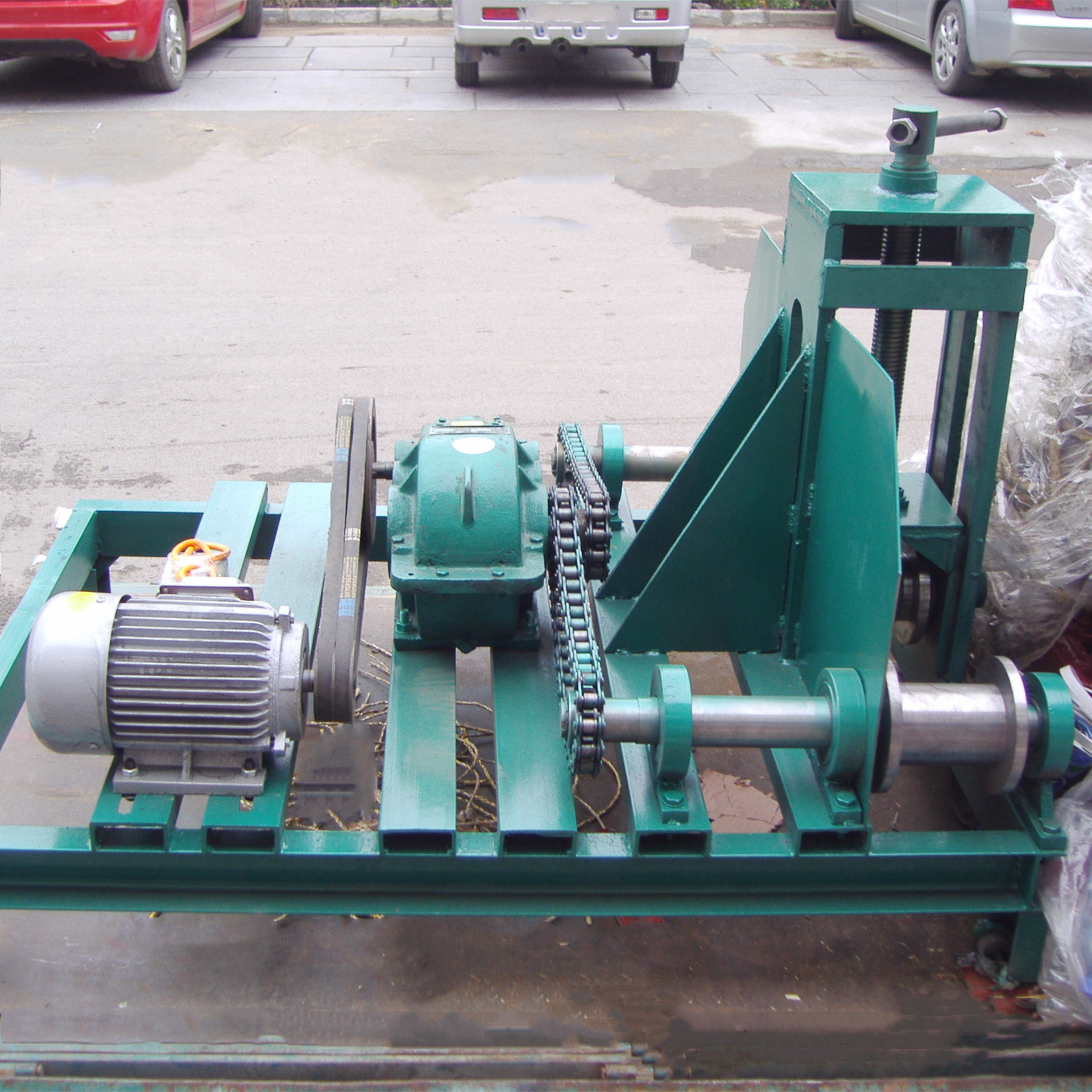 鑫宏供应电动卧式弯管机电动滚动式弯管机dwqj63弯管弯弧机厂家