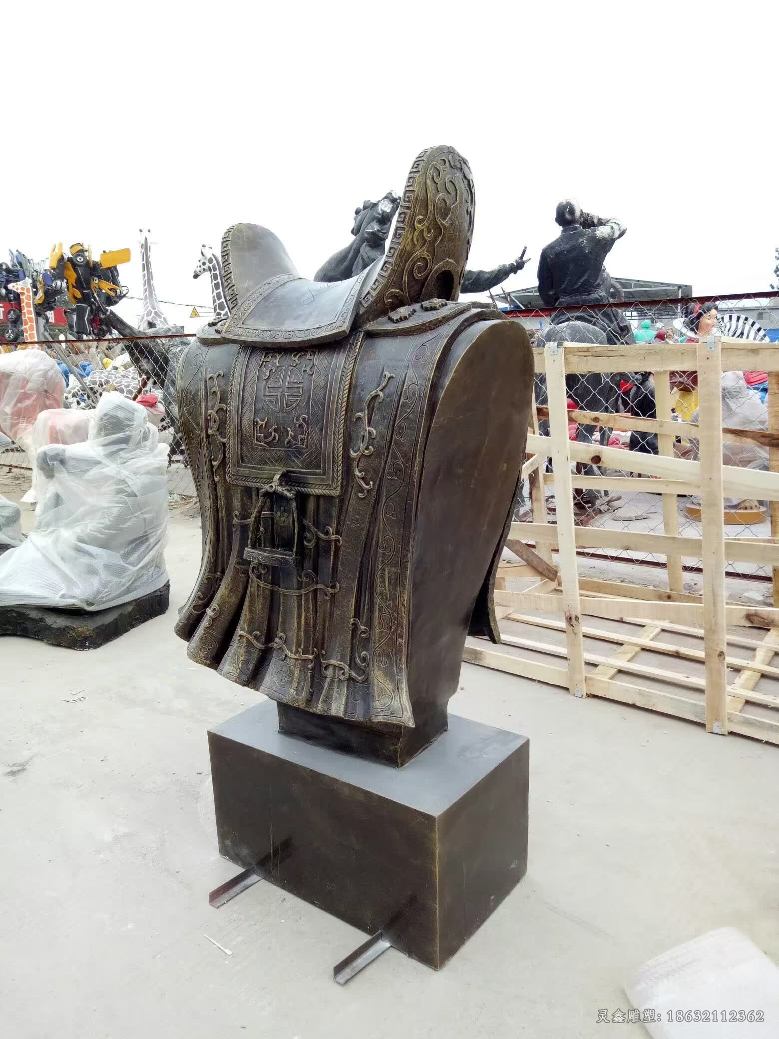 马鞍景观城市铜雕