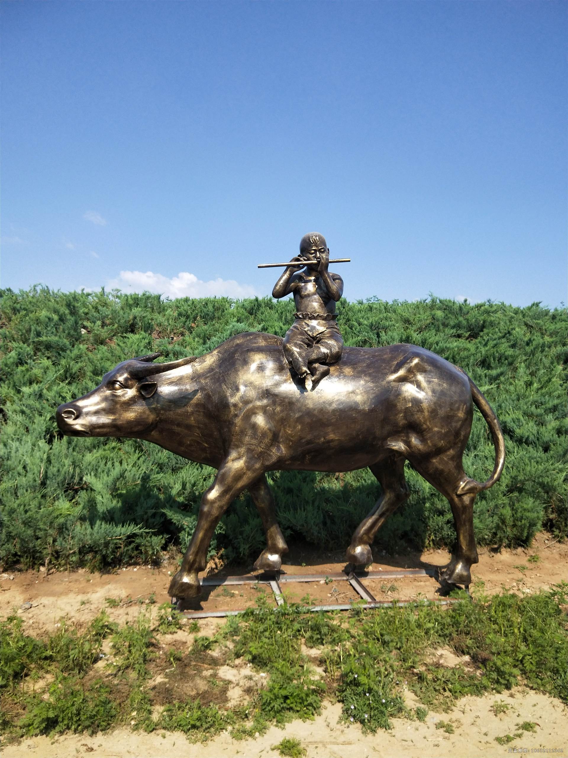 城市农耕景观铜雕