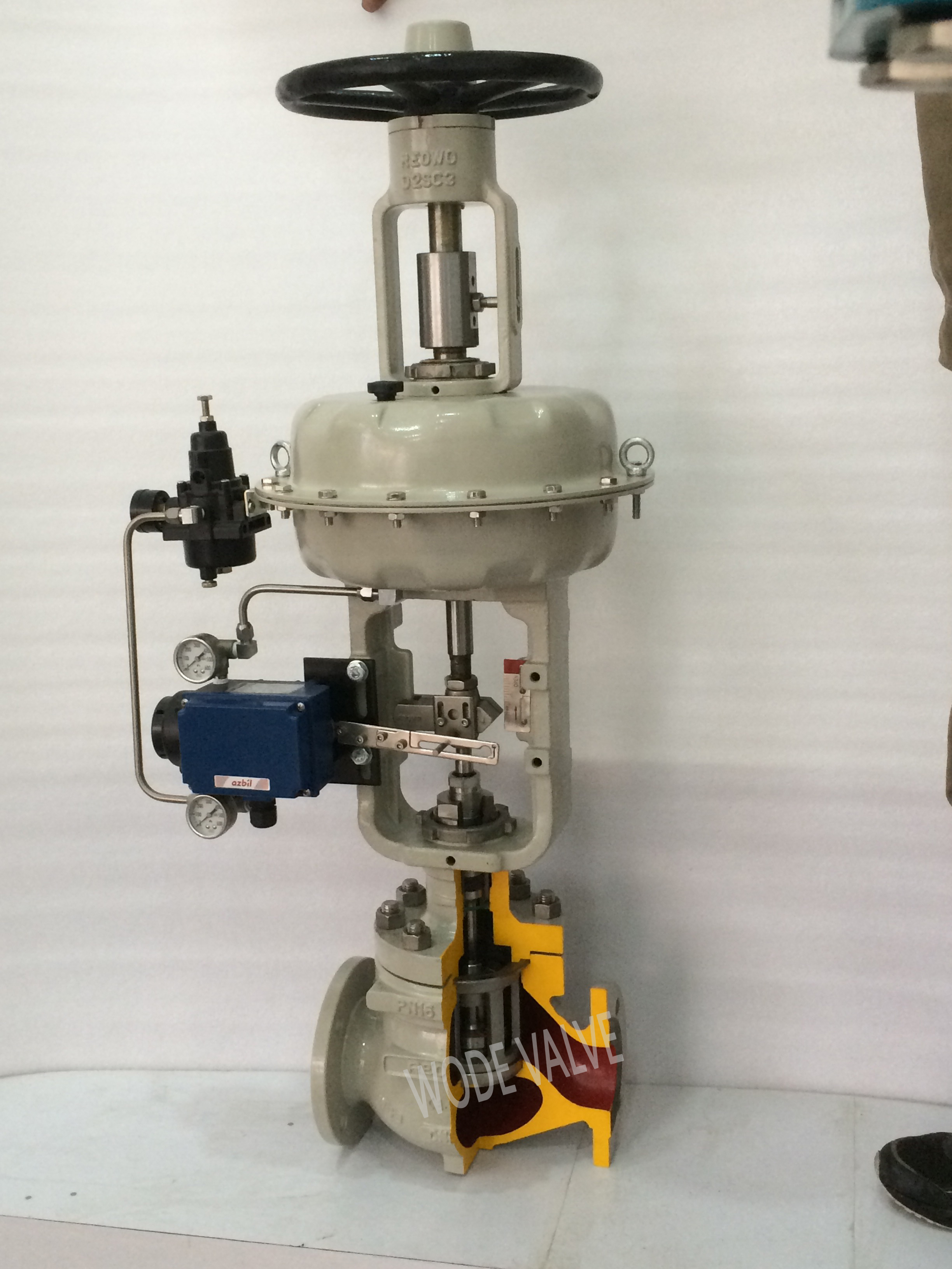 进口气动调节阀 气动控制阀 德国沃德wode进口品牌