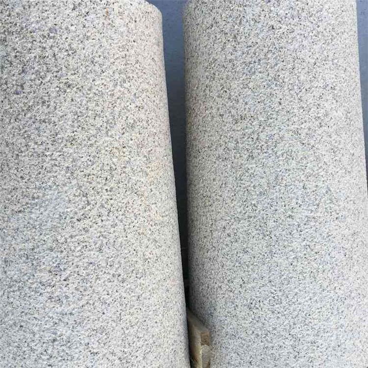 花岗岩定制 挡车柱火烧石 石材火烧板 石材干挂 直营
