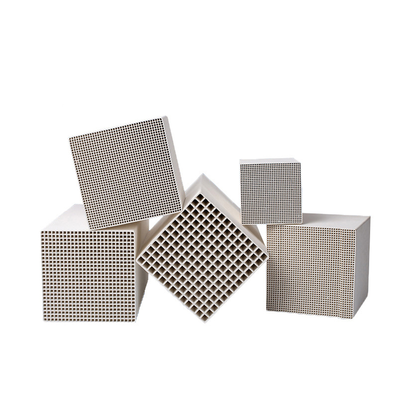 萍乡群星 供应RTO蓄热 焚烧炉用蜂窝陶瓷蓄热体 规整填料