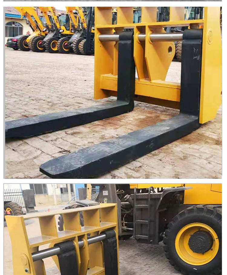 装载机叉子5吨货叉价格码头用集装箱货叉代替人工解放劳动力