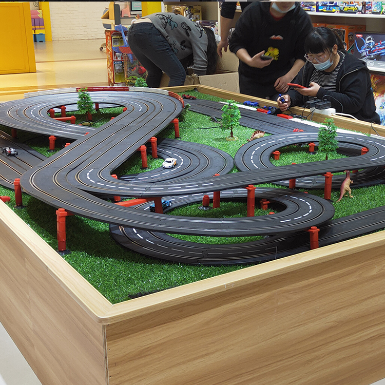 艾星游乐儿童游乐设备商场游乐场商用轨道赛车轨道赛车厂家