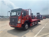 180挖机拖车大运G6单桥国六平板  板长5.2米 云内170马力包送车