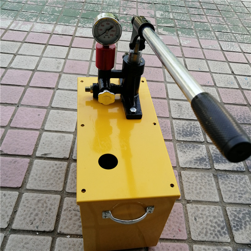 syb-1.6手提式压力器 手动管道测漏测压器 手动水管测压试压机批发