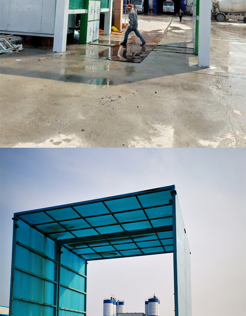 百丰机械批发工地洗车台 龙门式工程洗车机360度清洗