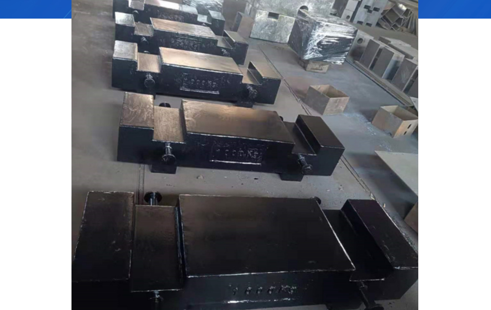 广东定制1吨标准砝码 特种设备检验配重 5T大型铸铁砝码