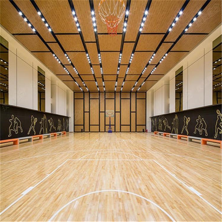 柞木运动木地板 体育馆室内木地板 瑜伽室木地板翻新