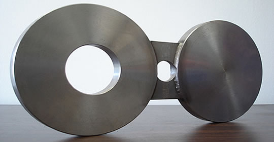 河北世茂8字盲板不锈钢盲板平板盲板