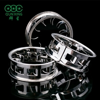 萍乡群星 不锈钢阶梯环 金属阶梯环填料 双翻边阶梯环Dg25 S30403