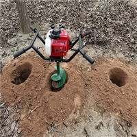 螺旋式掏土钻桩机 工地清理管桩孔常用设备