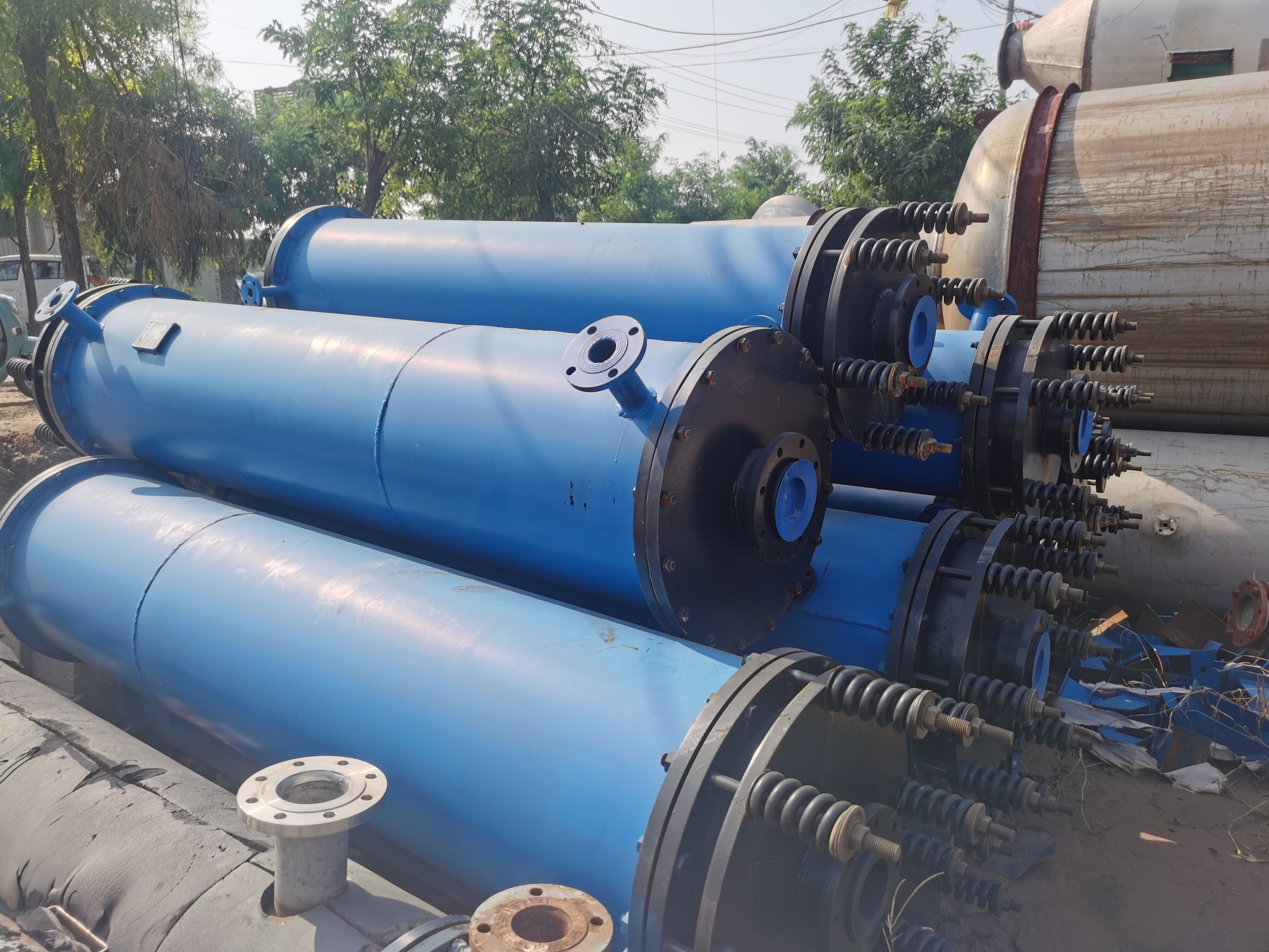 安亿二手石墨热交换器石墨换热器冷凝器