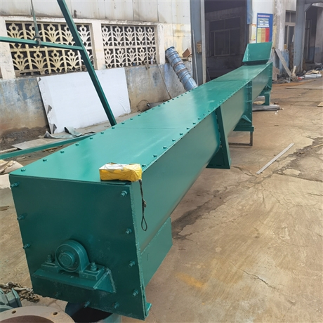 碱粉螺旋提升机XWZF7米长可调速螺旋输送机