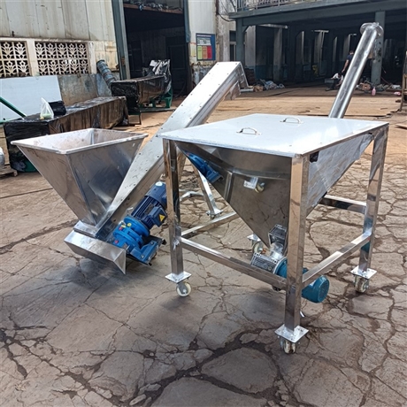 圆管稻谷螺旋上料机XWZF5米长石膏粉蛟龙提升机