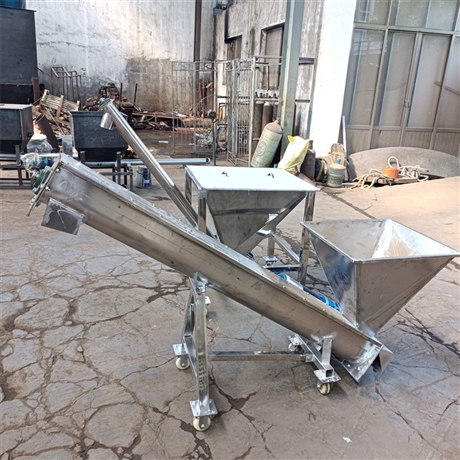 砂219mm管径螺旋输送机XWZF洗衣粉蛟龙上料机