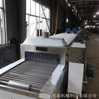 不锈钢复合锅具喷淋清洗线 搪瓷制品脱脂除油清洗烘干线