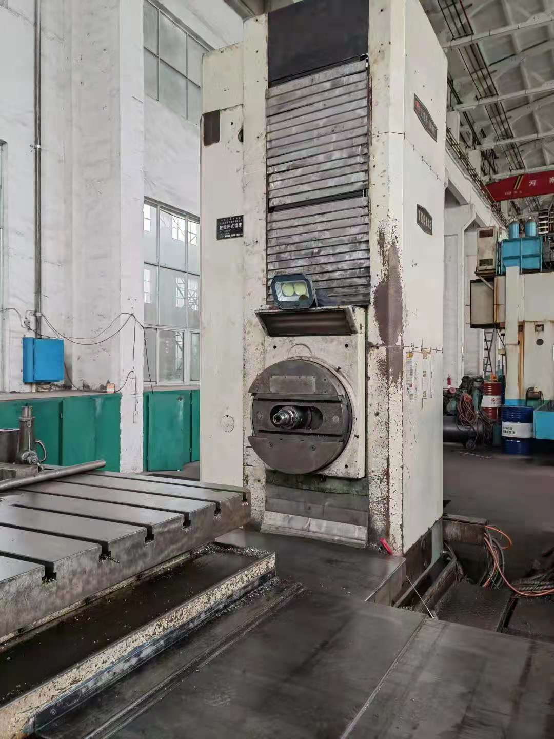 机械厂急售二手交大昆机tk6113数控卧式镗床二手镗床