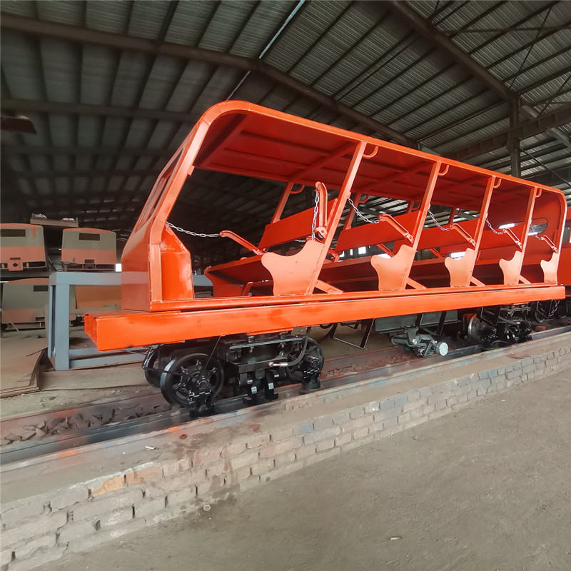 华矿出售卡轨人车防跑车卡轨人车斜井运输用rkq1566卡轨人车