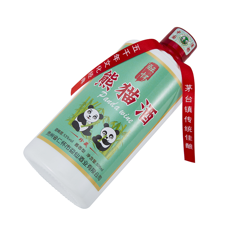 贵州民族酒业熊猫酒图片