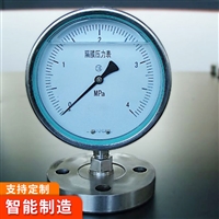 防腐膜片式压力表 防腐膜片式压力表工作原理