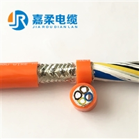 柔性数控机床拖链电缆 开料机柔性拖链电缆