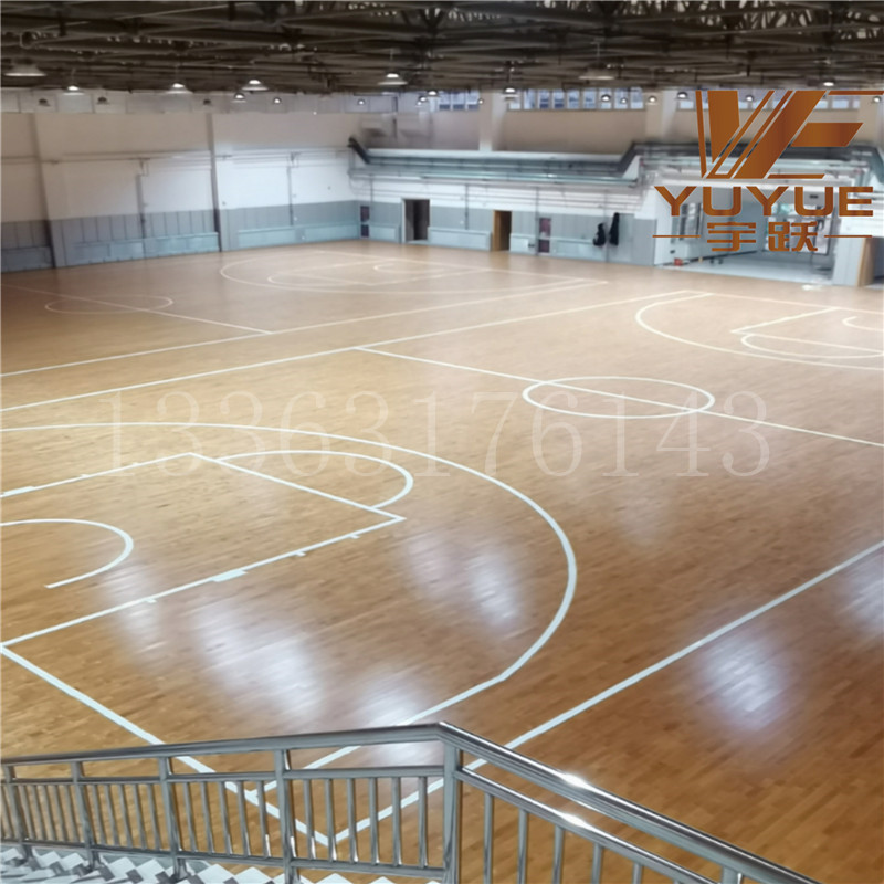 南宁篮球馆木地板 力巨尚室内运动木地板厂家