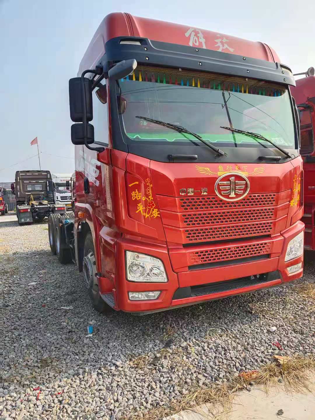 19年解放400马力牵引车 解放jh6牵引车