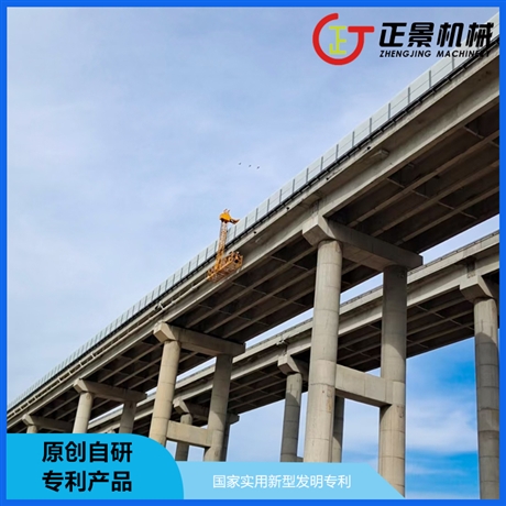橋梁集中排水管施工吊籃 高架橋落水管吊裝機(jī)器