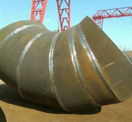 碳钢弯头q345虾米腰大口径对焊弯头3节4节5节90度45度