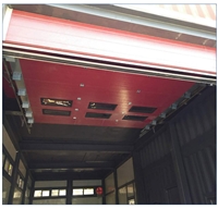 咸阳工厂快速门 防盗抗风地磁雷达感应