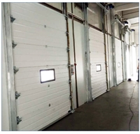 湖南长沙 电动工业滑升门 防盗抗风地磁 雷达感应工业提升门