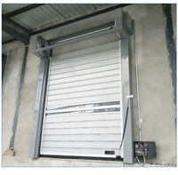 惠台工业区硬质快卷门 铝合金快速门