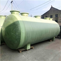 内加强筋玻璃钢化粪池 一体化1立方玻璃钢化粪池 小型化粪池厂家 定金发货