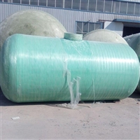内加强筋玻璃钢化粪池 地埋玻璃钢储罐 隔油池整体化粪池 工厂出售