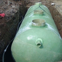 定制玻璃钢化粪池 玻璃钢隔油池 三格化粪池隔油池 价格优